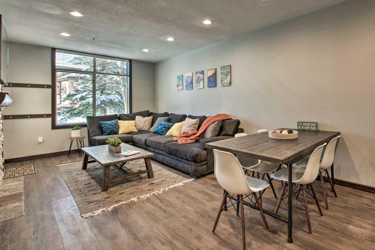 Solitude Mountain Slopeside Ski Condo With Hot Tub! Brighton 外观 照片