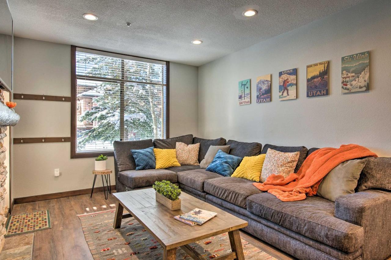 Solitude Mountain Slopeside Ski Condo With Hot Tub! Brighton 外观 照片