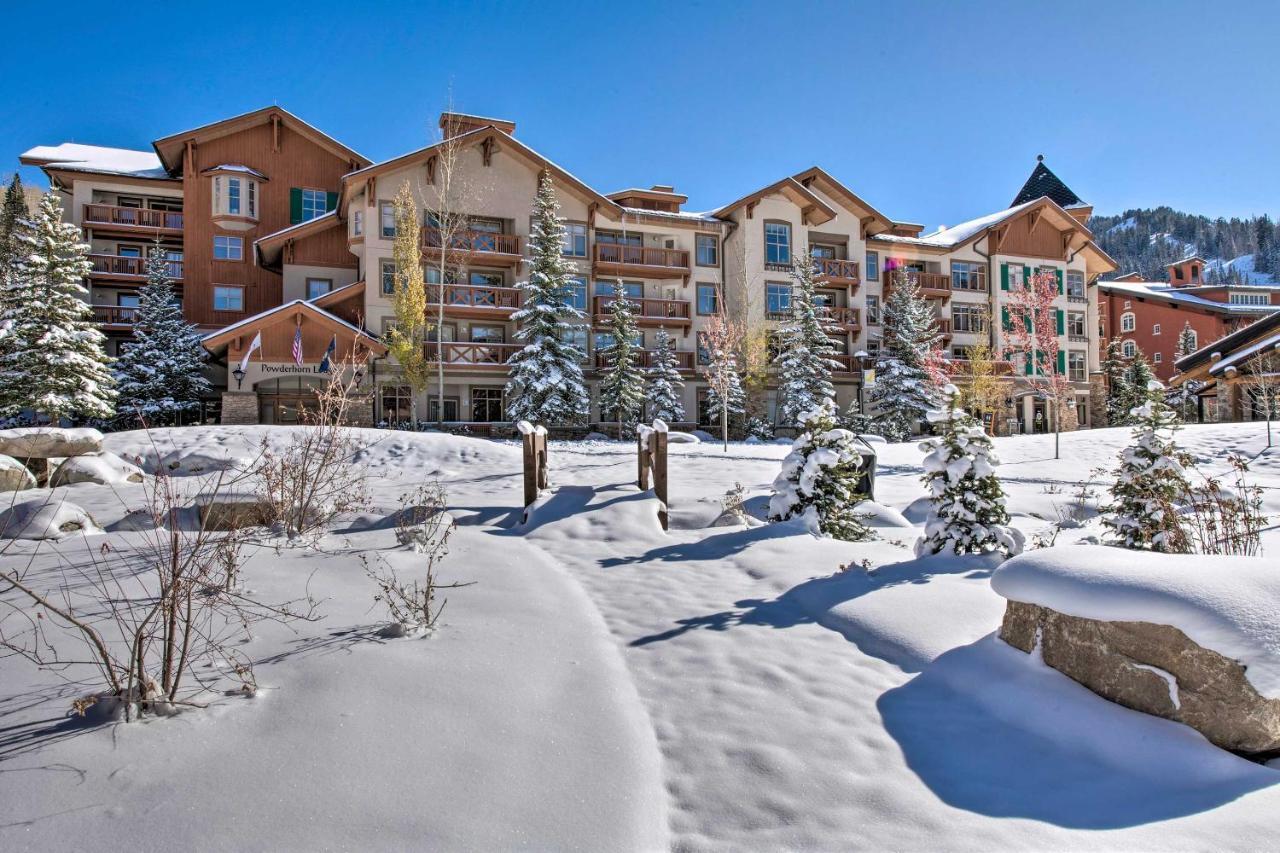 Solitude Mountain Slopeside Ski Condo With Hot Tub! Brighton 外观 照片